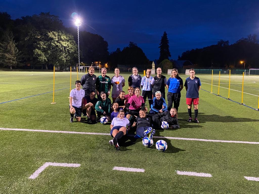 📷L’entraînement des Féminines de Saint-Arnoult